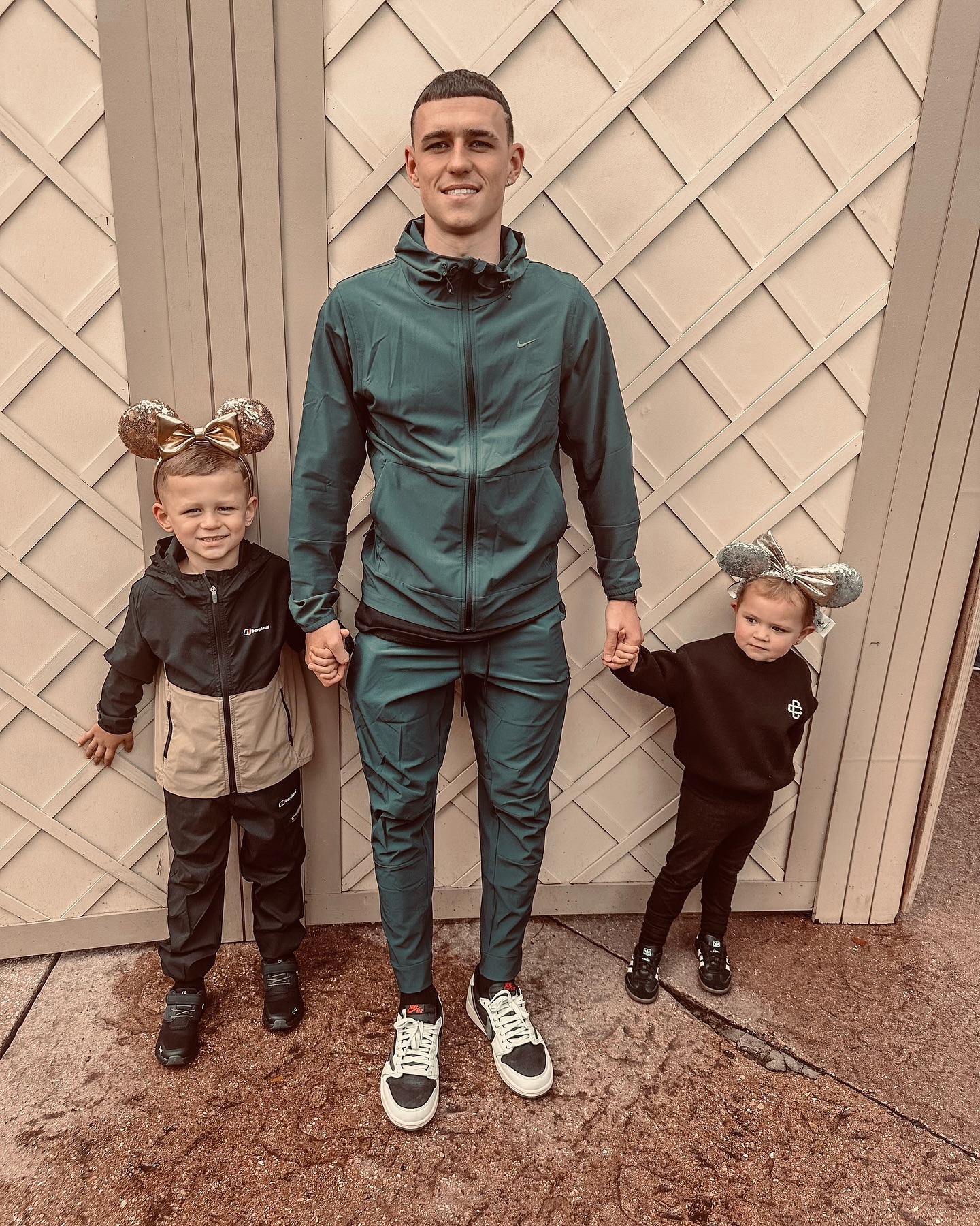 Phil Foden turned his wife and children into a royal family at Disneyland Paris