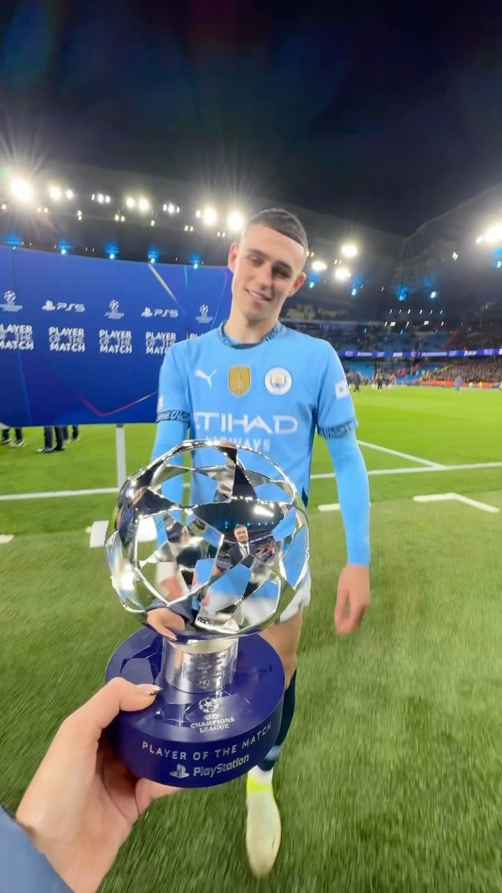 Phil Foden is the 2023–24 Premier League Player of the Season