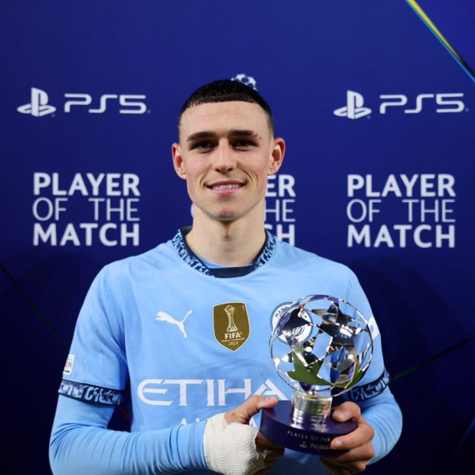 Phil Foden is the 2023–24 Premier League Player of the Season